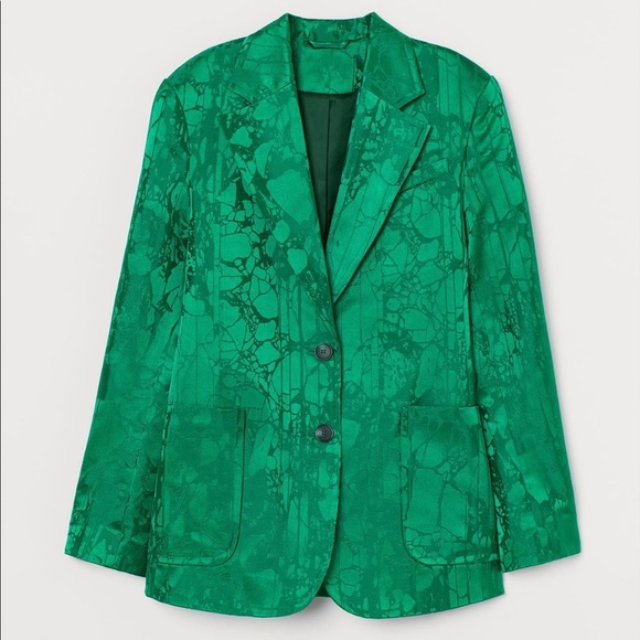 H&M BNWT Jacquard Patterned Blazer - Picture 14 of 16